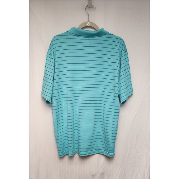 Greg Norman Men’s White Striped Golf Polo Shirt Size XL Lots Of 3 - Picture 8 of 16